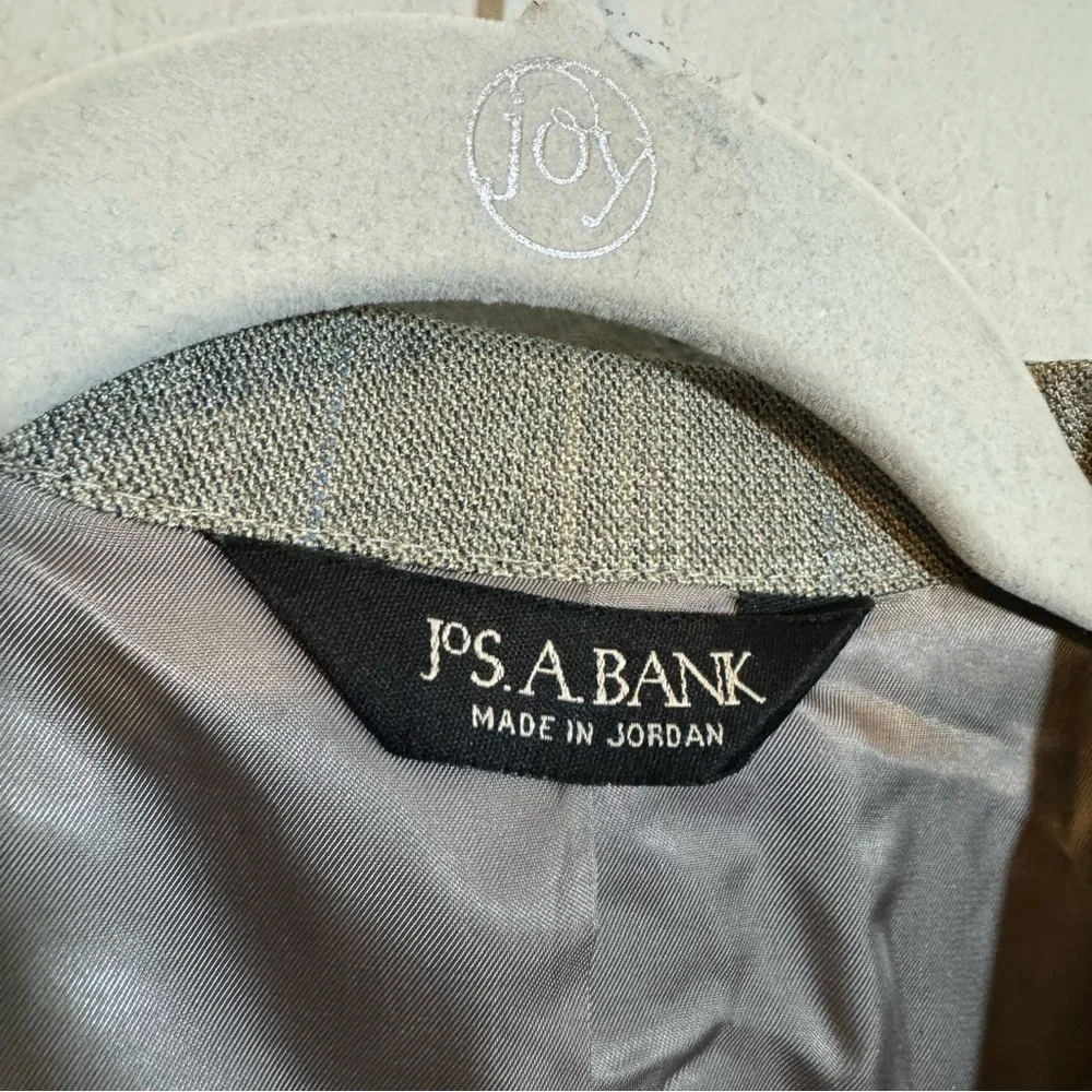 Jos A Bank Signature‎ Gold Silk Wool 2 Button Sport Coat 42 Reg Tan